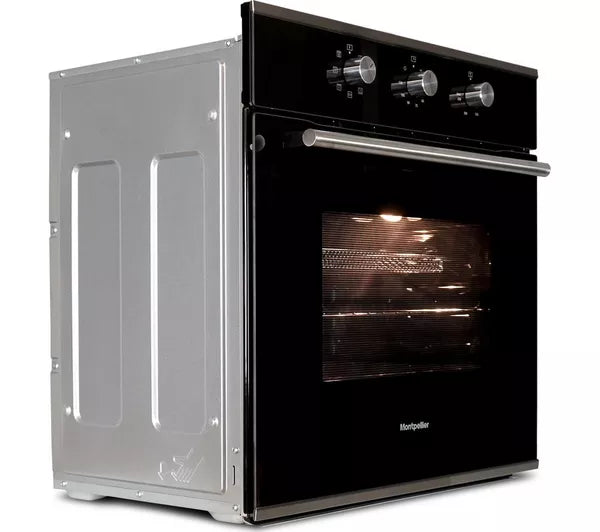 MONTPELLIER AirFry MAFSO60SS Plug-in Electric Oven - Stainless Steel & Black