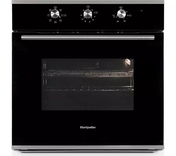 MONTPELLIER AirFry MAFSO60SS Plug-in Electric Oven - Stainless Steel & Black