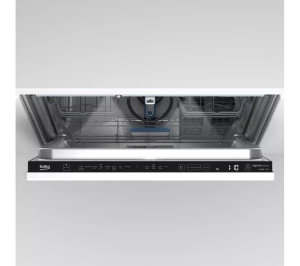 Beko BDIN38640F White, 16 Place 6 Prog 45Min 44Db 9.5L Fully Integrated Dishwasher C/ Tray. C Energy
