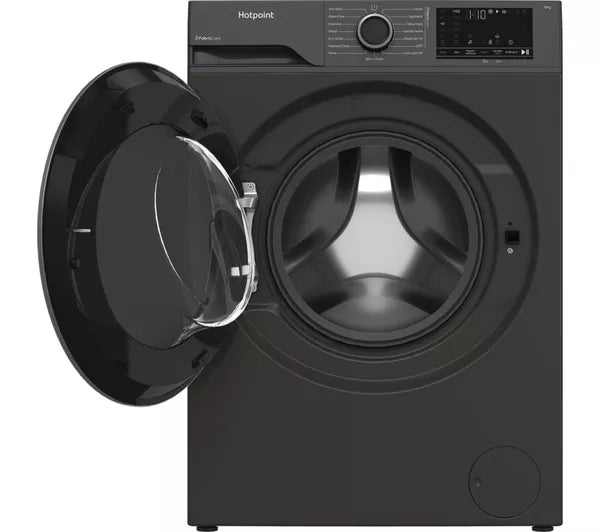 HOTPOINT FabricCare HBCA 103G CARE UK 10 kg 1400 Spin Washing Machine - Manhattan Grey