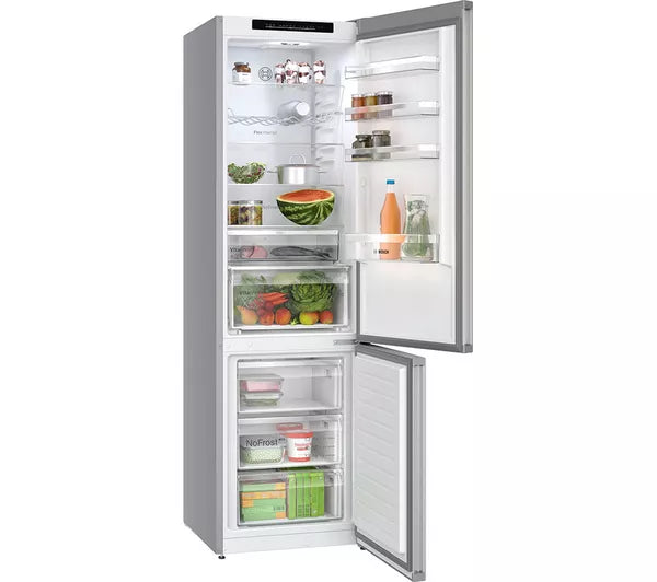 Grade A BOSCH Series 4 KGN392LAGG 70/30 Fridge Freezer - Stainless Steel