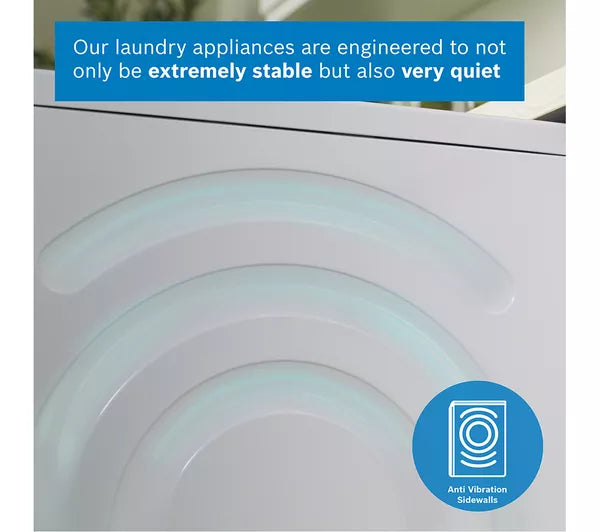 BOSCH Series 4 WTH85226GB 8 kg Heat Pump Tumble Dryer - White