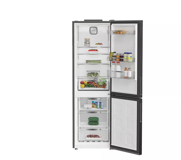 Hotpoint HPK 26363 XBR5UK 186cm 60/40 Frost Free Fridge Freezer - Stainless Steel - D Rated