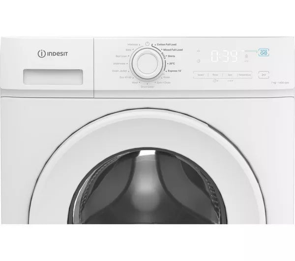 INDESIT My Time IMA 764 UK 7 kg 1400 Spin Washing Machine - White