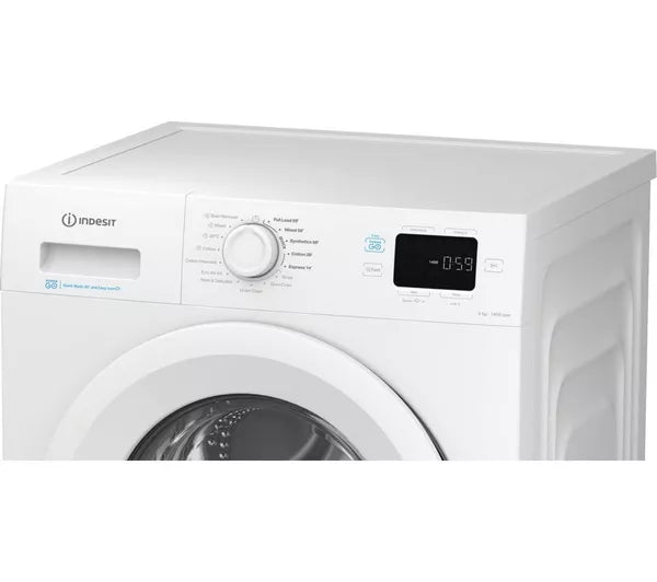 INDESIT Push&Go IP 946 PUSH&GO UK 9 kg 1400 Spin Washing Machine - White