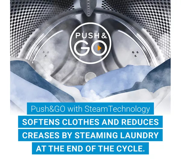 INDESIT Push&Go IP 946 PUSH&GO UK 9 kg 1400 Spin Washing Machine - White