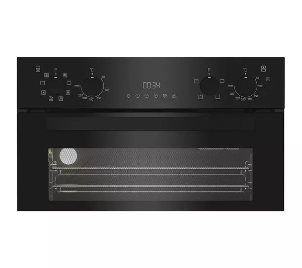 HOTPOINT Air Fry DIH 82G1A B Electric Double Oven - Black