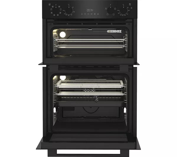 HOTPOINT Air Fry DIH 82G1A B Electric Double Oven - Black