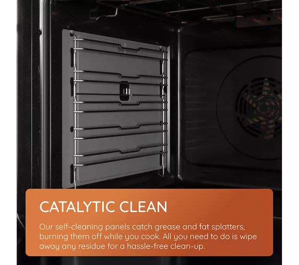 HOTPOINT Air Fry DIH 82G1A B Electric Double Oven - Black