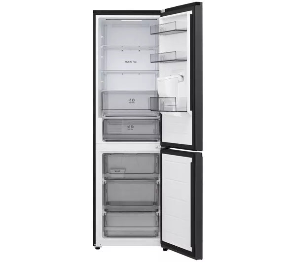 LG Fit & Max GBFSJ10DEP Smart 60/40 Freestanding  Fridge Freezer - Matte Black