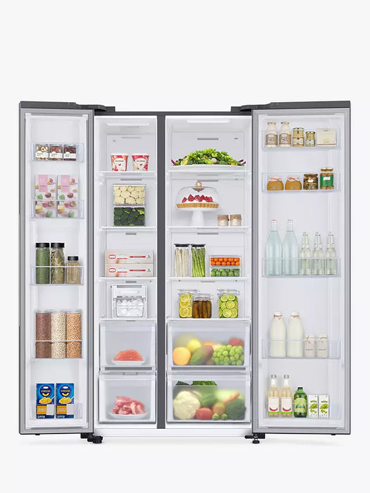 Grade A SAMSUNG Series 6 SpaceMax RS66A8101S9/EU American-Style Fridge Freezer - Grey BB6010