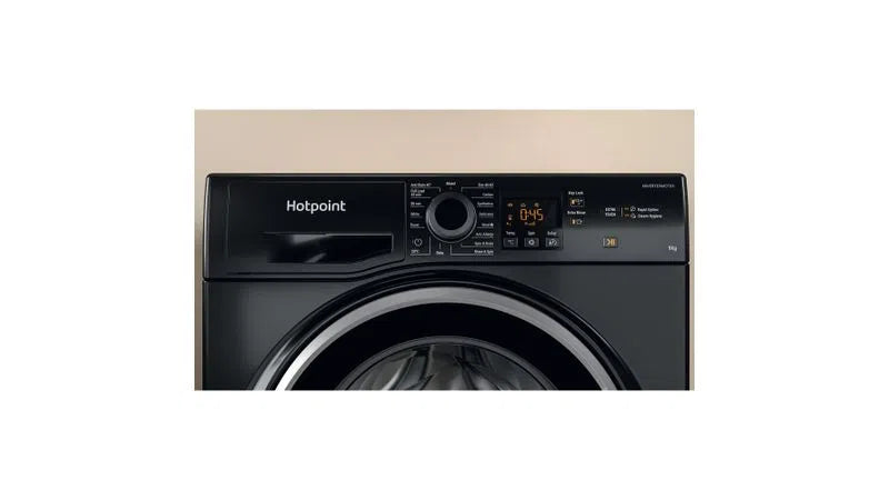 Hotpoint NSWF 946BSUK Washing Machine - Black