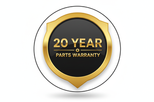 20 Year Parts Warranty