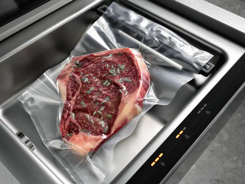 Miele EVS 7010 14cm Vacuum Sealing Drawer - Pearl Beige