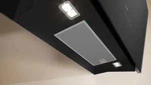 Neff D98IPT2S0B N90 90cm Chimney Cooker Hood, Black, A+ Rated