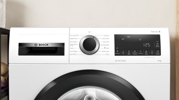 Bosch WGG24400GB 9kg Series 6 Washing Machine 1400rpm – WHITE