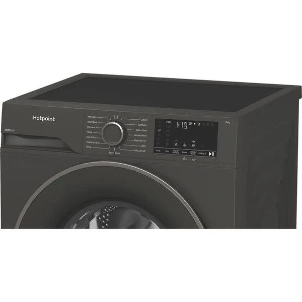Hotpoint Anti-Stain H 101G ANTI STAIN UK 10kg Washing Machine with 1400 rpm - Graphite - A Rated