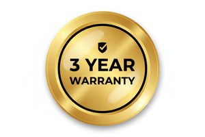 3 Year Warranty