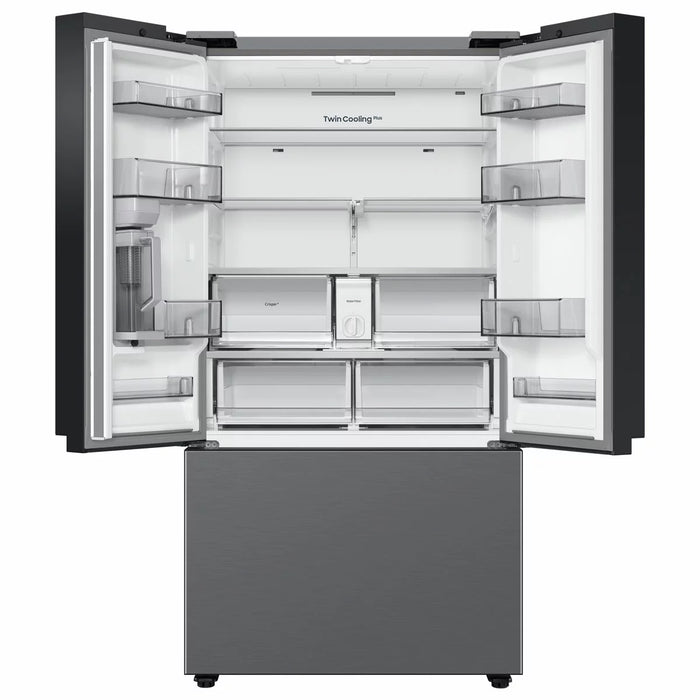 Samsung Series 7 RF24BB620ES9 EU Freestanding 70/30 American Smart Fridge Freezer with SpaceMax, Silver