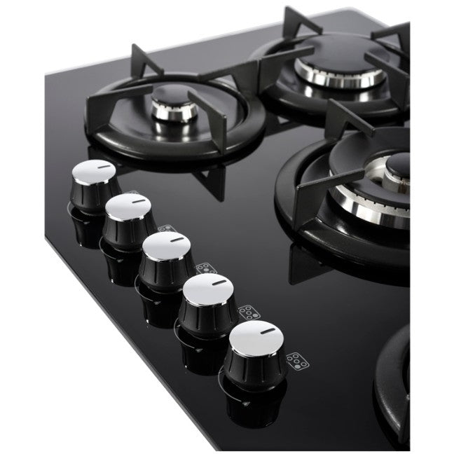Belling GTG75C Black 75cm 5 Burner Gas Hob