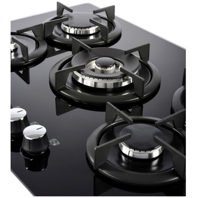 Belling GTG75C Black 75cm 5 Burner Gas Hob