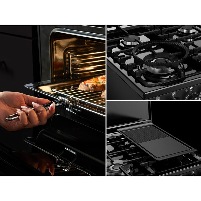 Stoves DX MRA RICH 60DF Dual Fuel Cooker with Double Oven, Cream, A Rated