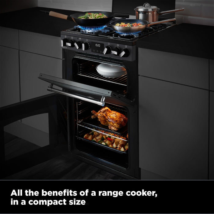 Stoves DX MRA RICH 60DF Dual Fuel Cooker with Double Oven, Cream, A Rated