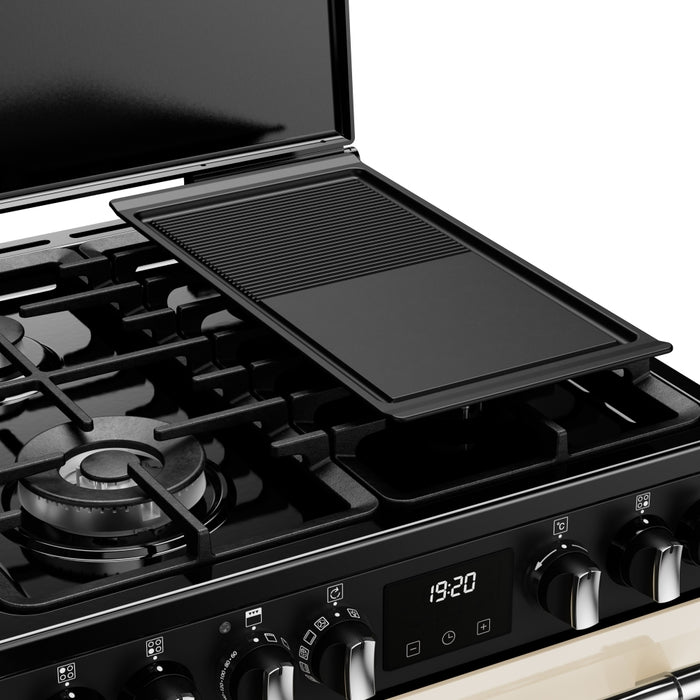 Stoves DX MRA RICH 60DF Dual Fuel Cooker with Double Oven, Cream, A Rated