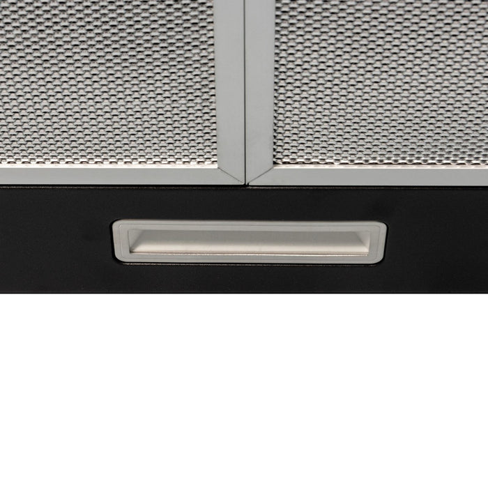 SIA CHL60BL 60cm Pyramid Chimney Cooker Hood Kitchen Extractor Fan In Black