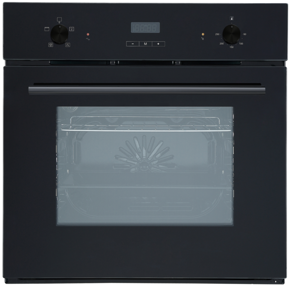 Cata CUL57PGBK.2 CATA 100 - 60cm 54L Single Oven Black