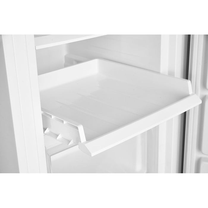 Teknix TFF1435X 143cm High, 161L Upright Frost Free Freezer - Stainless Steel