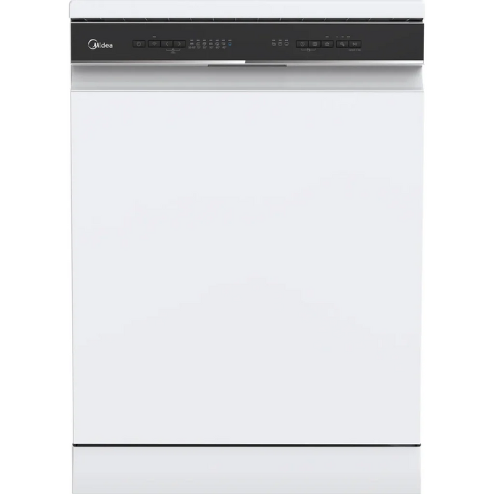 Midea MDWPF1433CWD Full Size 14 Place Settings Freestanding  Dishwasher - Top Rack