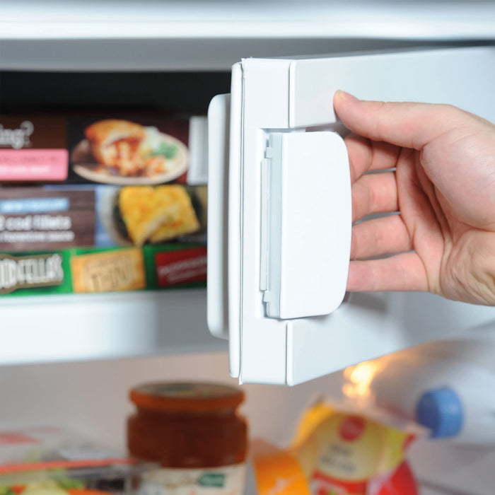 STATESMAN R155W Undercounter Fridge With IceBox  - White