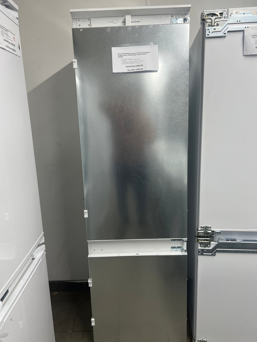 Grade A BOSCH Series 2 KIV87NSE0G Integrated 70/30 Fridge Freezer - Sliding Hinge BB5062