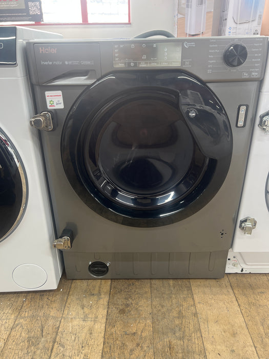 Grade A HAIER HWQ90B416FWBR Integrated 9 kg 1600 Spin Washing Machine-BB5057