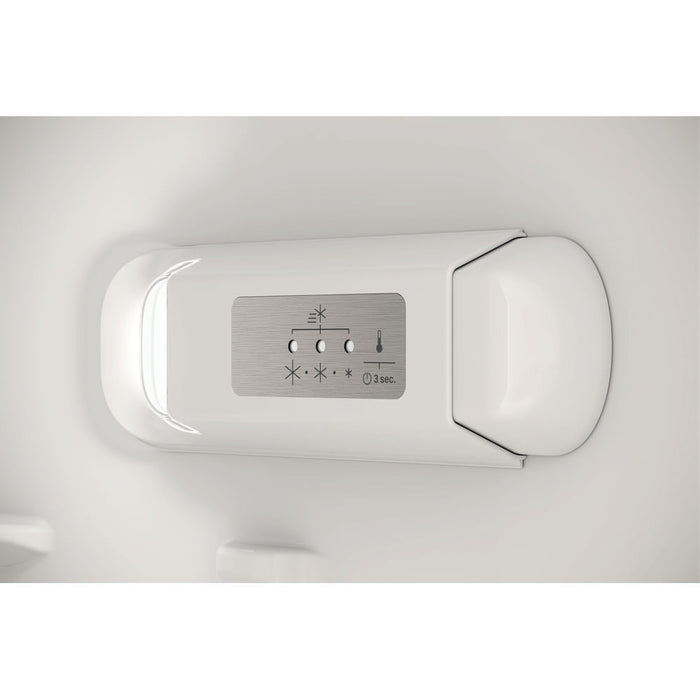 Hotpoint HTSD18A011A1 Integrated Larder Fridge, Sliding Hinge, Stainless Steel, E Rated