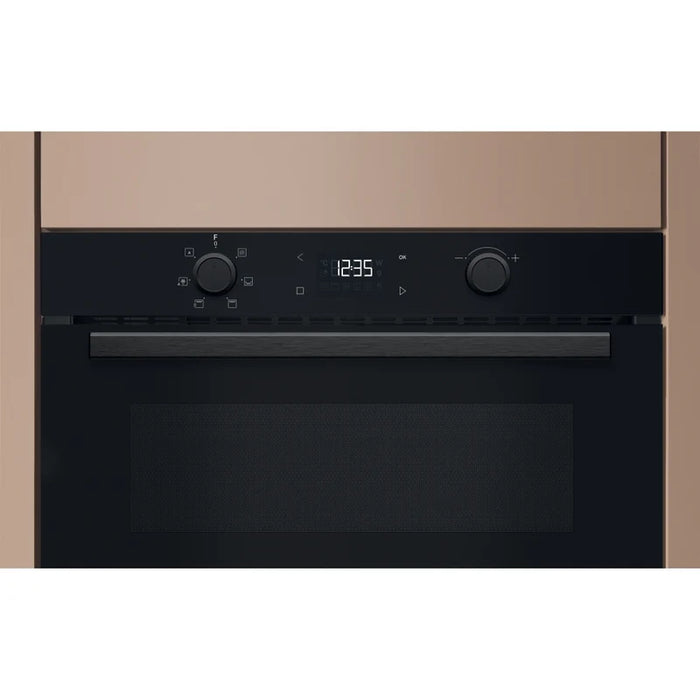 Hotpoint HPD 254 CR BUK - Black Built-In Microwave with Grill - 31L - 1000W
