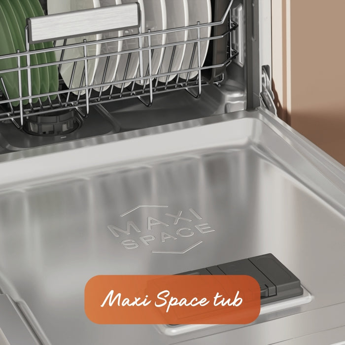 Hotpoint H8I HT59 LS UK - Black Integrated Dishwasher - B energy