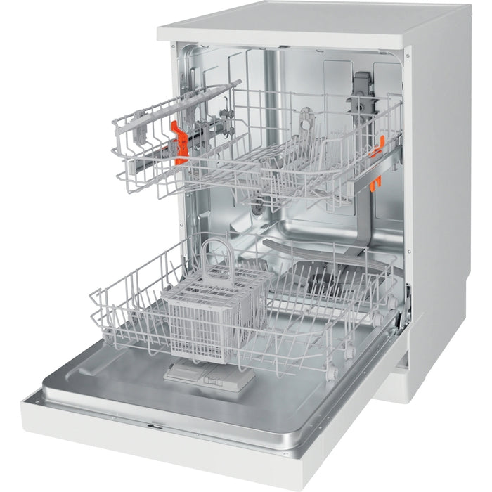Hotpoint H2FHL626UK Dishwasher, 14 Place Settings, White, E Rated