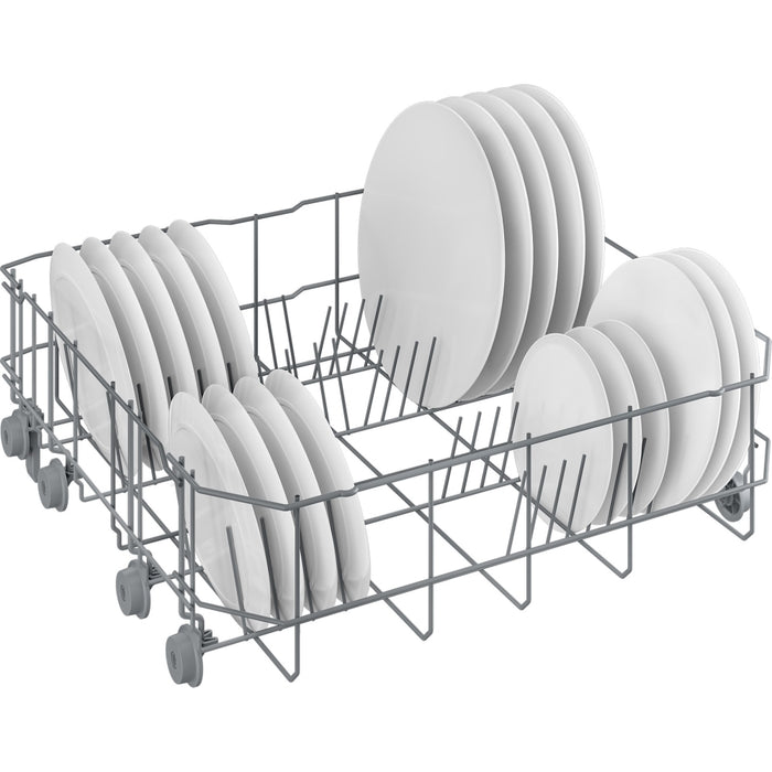 Indesit IN2FE13DT9SUK Dishwasher, 13 Place Settings, Silver, E Rated