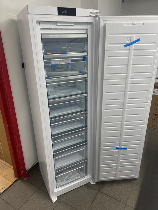 Grade A KENWOOD KITF54W23 Integrated Tall Freezer - Sliding Hinge-BB5415
