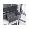 Teknix TMD19091SIBI, 505L Multi Door Fridge Freezer, Dark Inox