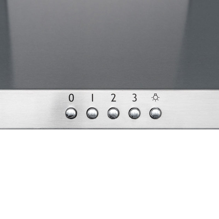 SIA CHL60SS 60cm Chimney Cooker Hood Kitchen Extractor Fan In Stainless Stee