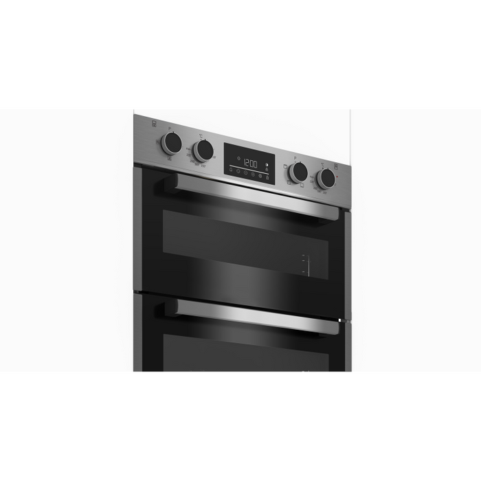 Beko  BBTF26300X Built Under Electric Double Oven - Stainless Steel
