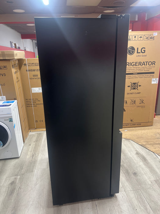 Grade A HISENSE PureFlat RS840N4WFE American-Style Smart Fridge Freezer - Black Stainless Steel-BB6006