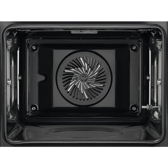 AEG BES355010M SteamBake Built-In Electric Single Oven, Stainless Steel, A Rated