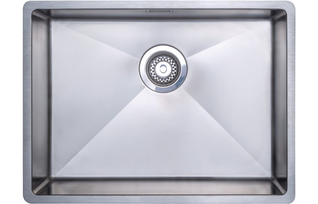 Ikstar Large 1.0B R10 Inset/Undermount Sink - St/Steel