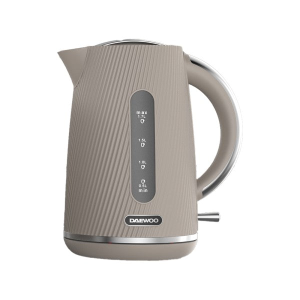 Daewoo SDA2813GE Taupe Cascade 1.7L Kettle