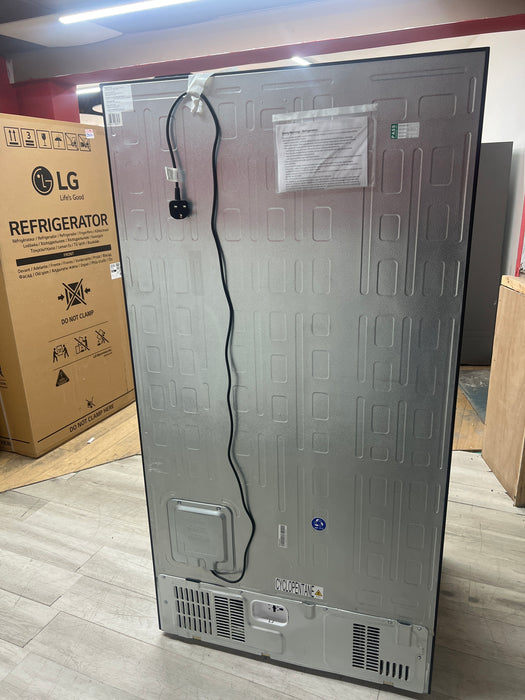 Grade A HISENSE PureFlat RS840N4WFE American-Style Smart Fridge Freezer - Black Stainless Steel-BB6006