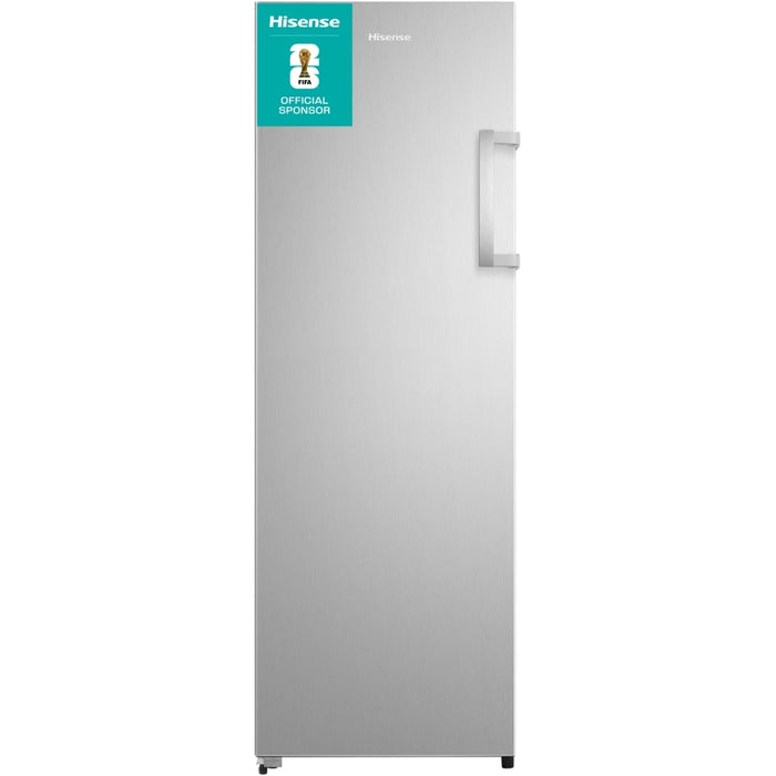 Hisense FV298N4ACE 172cm Frost Free Upright Freezer - Stainless Steel - E Rated